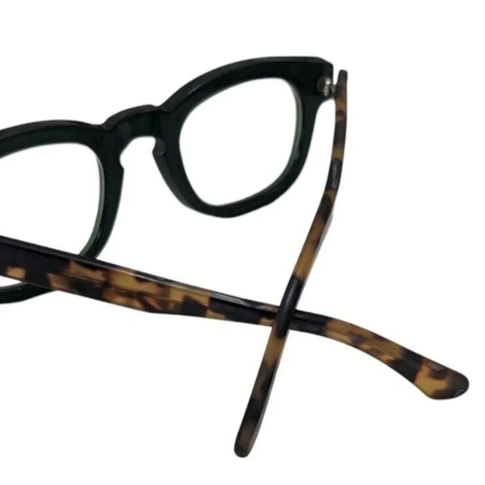 See Eyewear 1208‎ Eyeglasses FRAMES  Green Tortoise 47-24-145 72/126